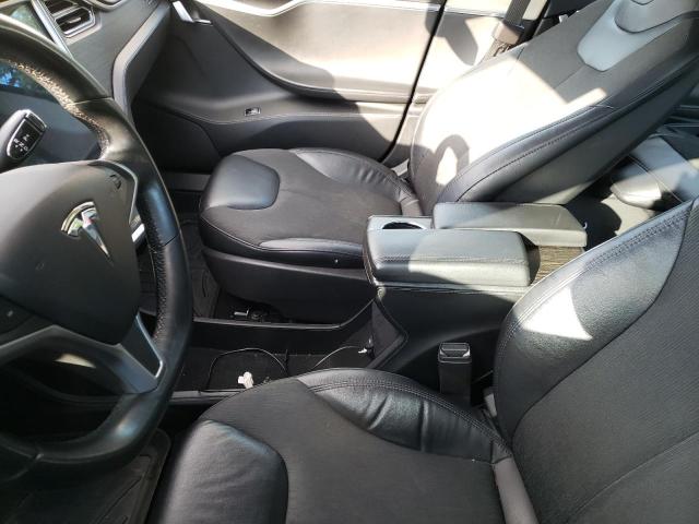 5YJSA1H14EFP42631 - 2014 TESLA MODEL S BLACK photo 9