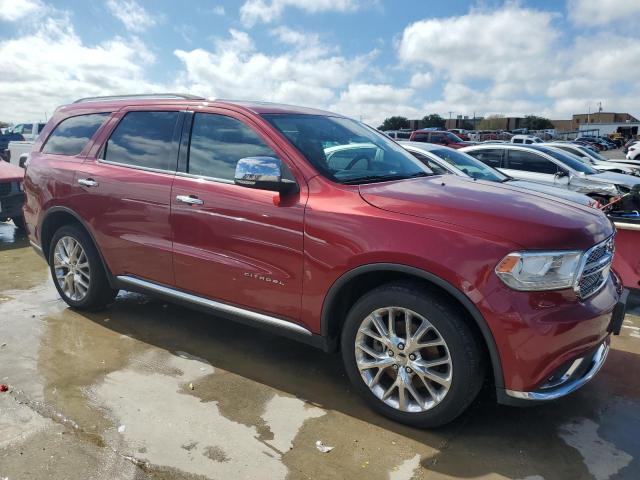 1C4SDHET9EC381349 - 2014 DODGE DURANGO CITADEL RED photo 4