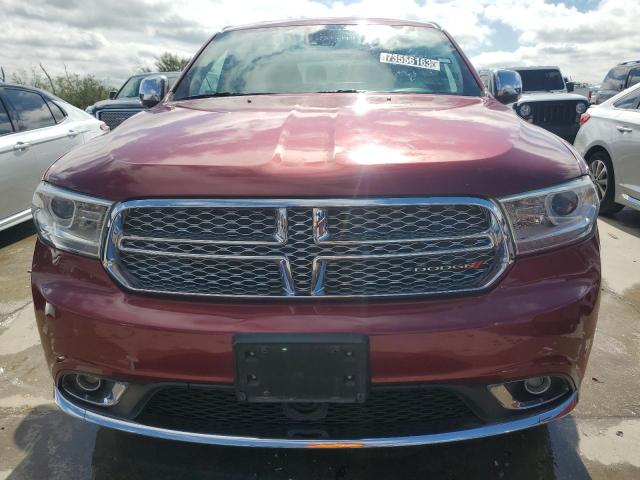 1C4SDHET9EC381349 - 2014 DODGE DURANGO CITADEL RED photo 5