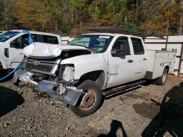 1GB4CZCL7BF160478 - 2011 CHEVROLET SILVERADO C3500 WHITE photo 1