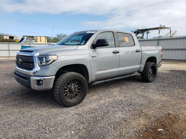 5TFEY5F14JX235666 - 2018 TOYOTA TUNDRA CREWMAX SR5 SILVER photo 1