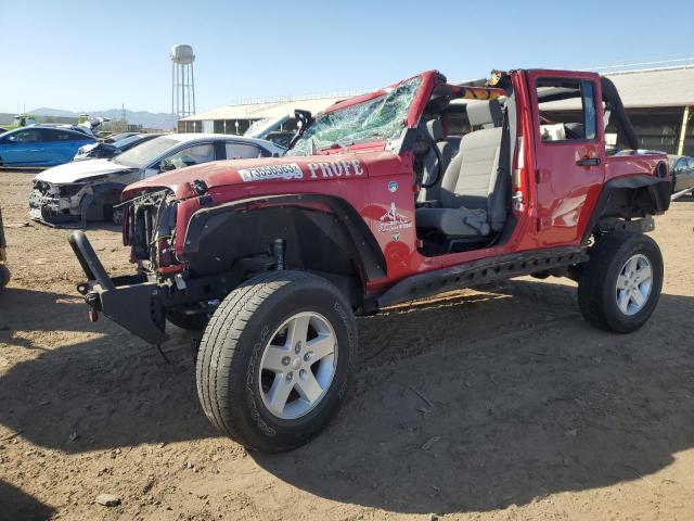 1J4GA39198L566672 - 2008 JEEP WRANGLER U X RED photo 1