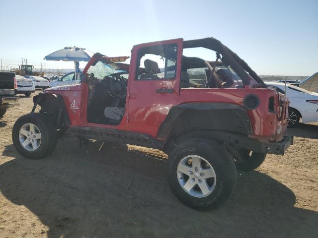 1J4GA39198L566672 - 2008 JEEP WRANGLER U X RED photo 2