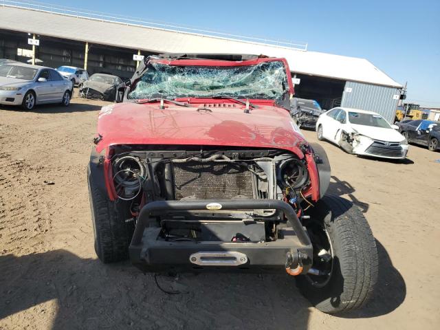 1J4GA39198L566672 - 2008 JEEP WRANGLER U X RED photo 5