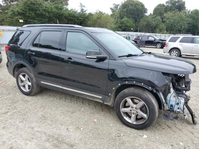 1FM5K8DH5HGC82178 - 2017 FORD EXPLORER XLT BLACK photo 4