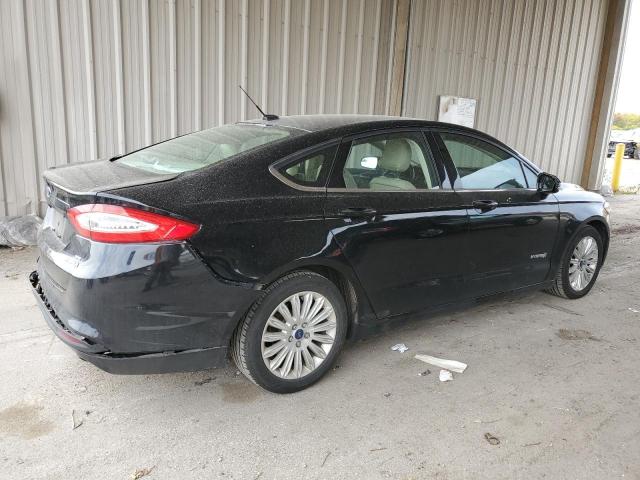 3FA6P0LU5GR360160 - 2016 FORD FUSION SE HYBRID BLACK photo 3