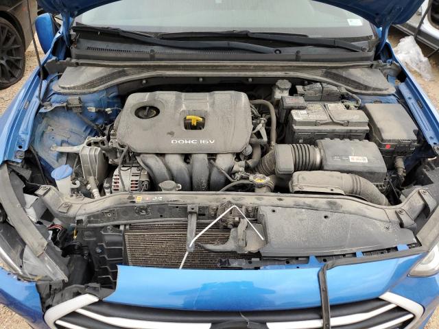 5NPD84LF8HH099649 - 2007 HYUNDAI ELANTRA SE BLUE photo 11