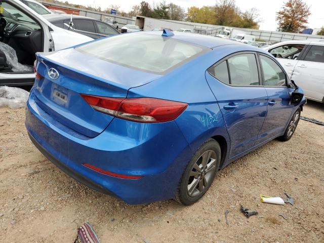 5NPD84LF8HH099649 - 2007 HYUNDAI ELANTRA SE BLUE photo 3