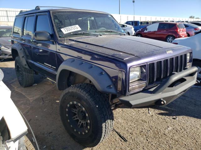 1J4FF68S8XL508995 - 1999 JEEP CHEROKEE SPORT BLUE photo 4