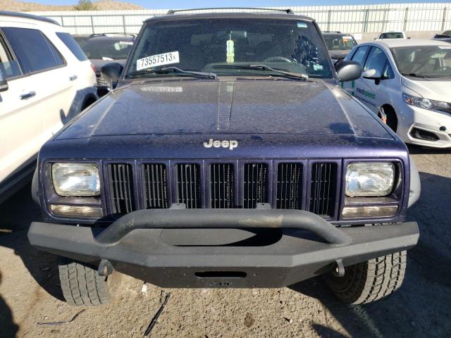 1J4FF68S8XL508995 - 1999 JEEP CHEROKEE SPORT BLUE photo 5