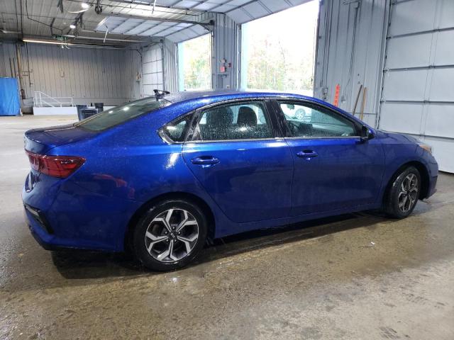 3KPF24AD1KE131641 - 2019 KIA FORTE FE BLUE photo 3