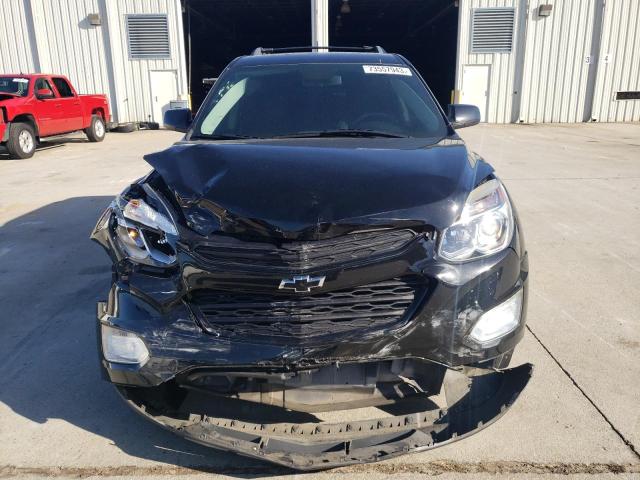 2GNALCEK3H6126337 - 2017 CHEVROLET EQUINOX LT BLACK photo 5