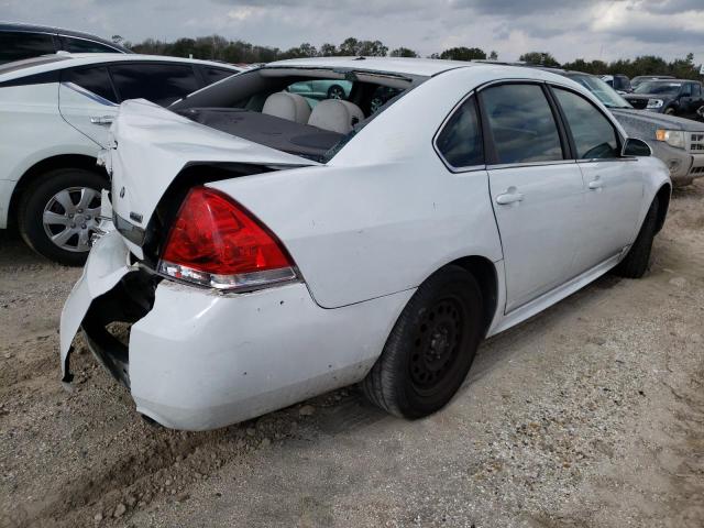 2G1WD5EM4B1284000 - 2011 CHEVROLET IMPALA POLICE WHITE photo 3