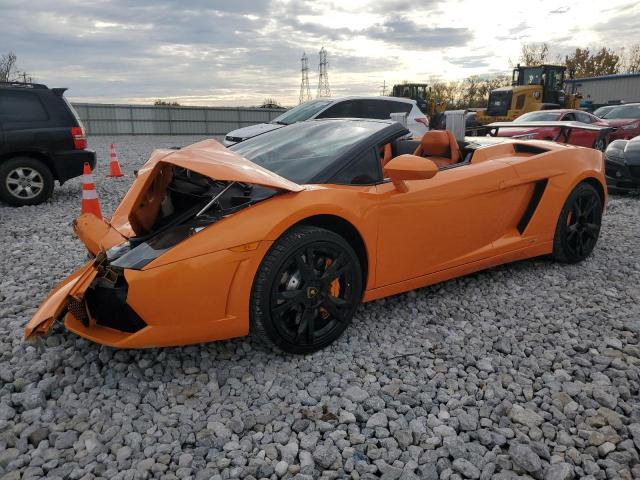 ZHWGU6AU0BLA10028 - 2011 LAMBORGHINI GALLARDO SPYDER ORANGE photo 1