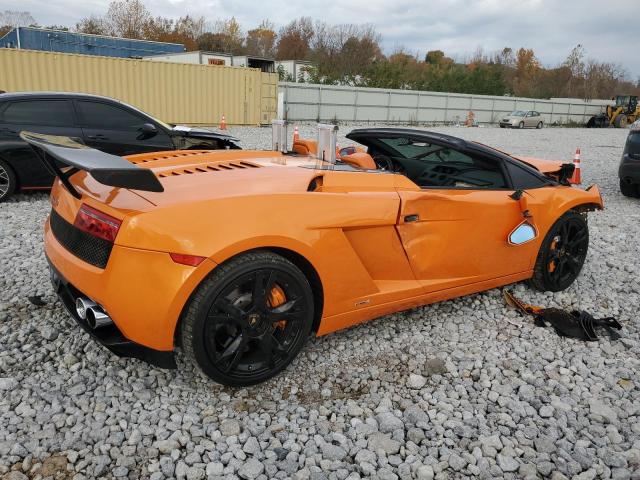 ZHWGU6AU0BLA10028 - 2011 LAMBORGHINI GALLARDO SPYDER ORANGE photo 3