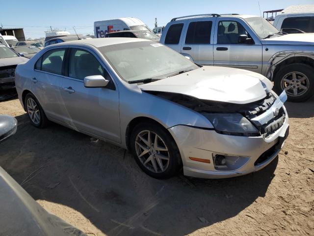 3FAHP0JAXAR368117 - 2010 FORD FUSION SEL SILVER photo 4