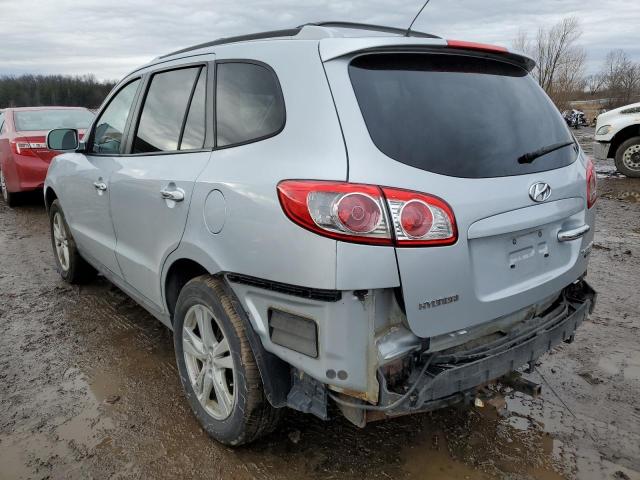 5NMSKDAG0AH371330 - 2010 HYUNDAI SANTA FE LIMITED SILVER photo 2