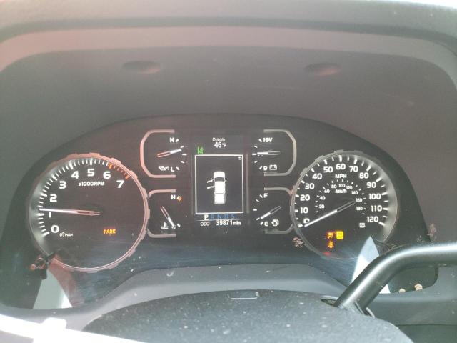 5TFUM5F17JX074642 - 2018 TOYOTA TUNDRA DOUBLE CAB SR/SR5 GRAY photo 9