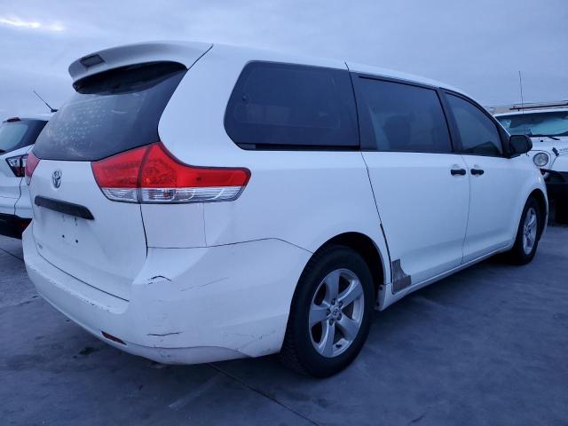 5TDZK3DC3BS099985 - 2011 TOYOTA SIENNA WHITE photo 3