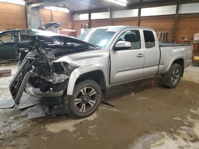 5TFSZ5AN2KX211894 - 2019 TOYOTA TACOMA ACCESS CAB ვერცხლისფერი ფოტო 1