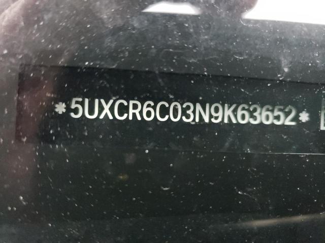 5UXCR6C03N9K63652 - 2022 BMW X5 XDRIVE40I GRAY photo 14