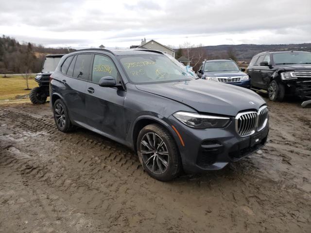 5UXCR6C03N9K63652 - 2022 BMW X5 XDRIVE40I GRAY photo 4