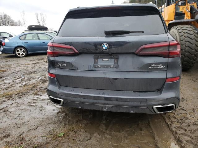 5UXCR6C03N9K63652 - 2022 BMW X5 XDRIVE40I GRAY photo 6
