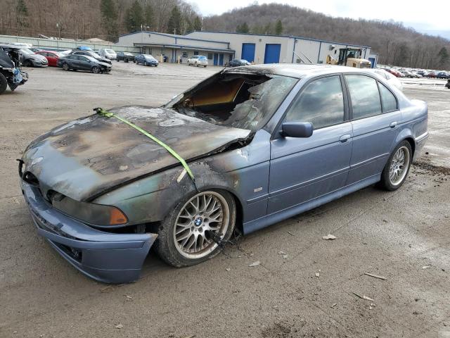 WBADT63452CH99060 - 2002 BMW 530 I AUTOMATIC BLUE photo 1