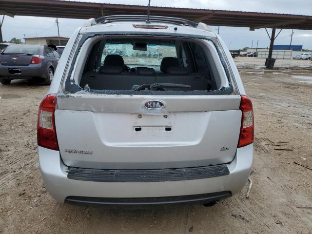 KNAFG525577095150 - 2007 KIA RONDO BASE SILVER photo 6