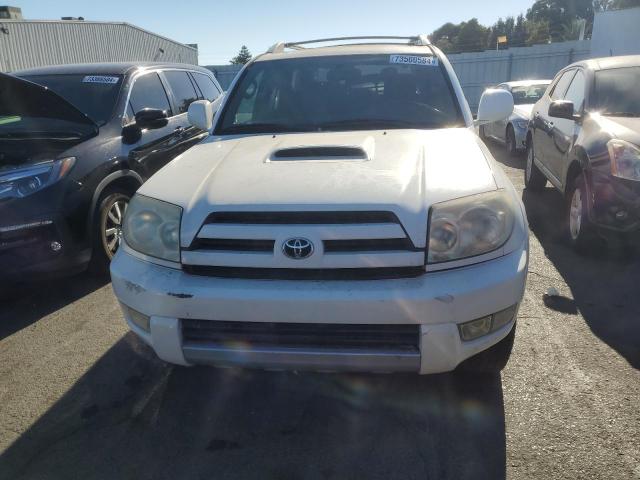 JTEZU14R548021889 - 2004 TOYOTA 4RUNNER SR5 WHITE photo 5