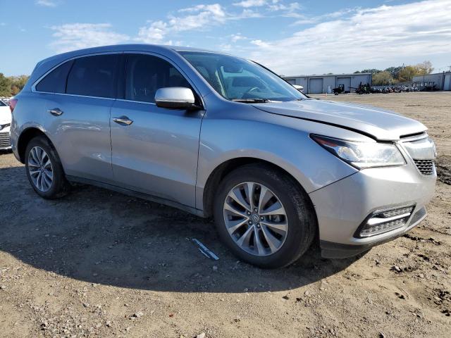 5FRYD4H49GB008730 - 2016 ACURA MDX TECHNOLOGY SILVER photo 4