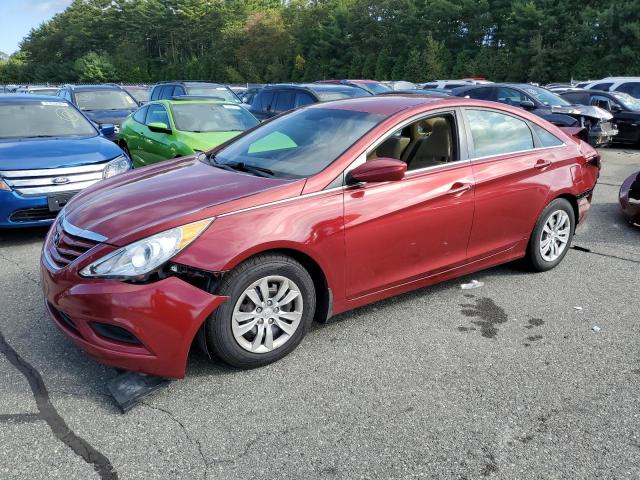 5NPEB4AC4BH274114 - 2011 HYUNDAI SONATA GLS RED photo 1