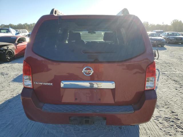 5N1AR18W16C606256 - 2006 NISSAN PATHFINDER LE BURGUNDY photo 6