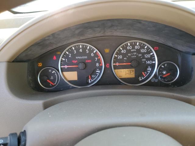 5N1AR18W16C606256 - 2006 NISSAN PATHFINDER LE 勃艮第红 照片 9