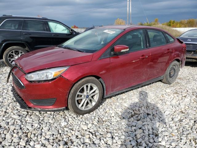 1FADP3F2XHL318506 - 2017 FORD FOCUS SE RED photo 1