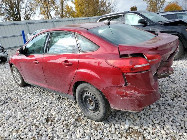 1FADP3F2XHL318506 - 2017 FORD FOCUS SE RED photo 2