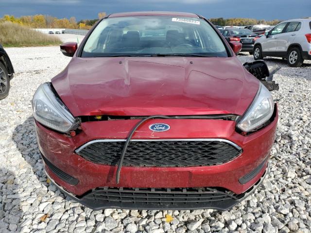 1FADP3F2XHL318506 - 2017 FORD FOCUS SE RED photo 5