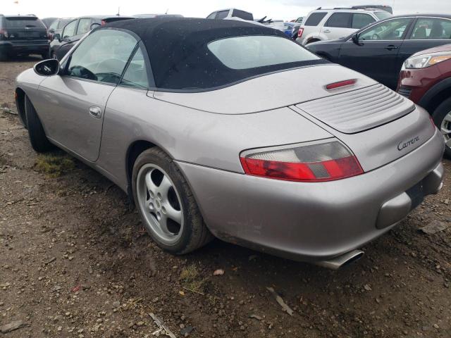 WP0CA29902S654771 - 2002 PORSCHE 911 CARRERA 2 SILVER photo 2