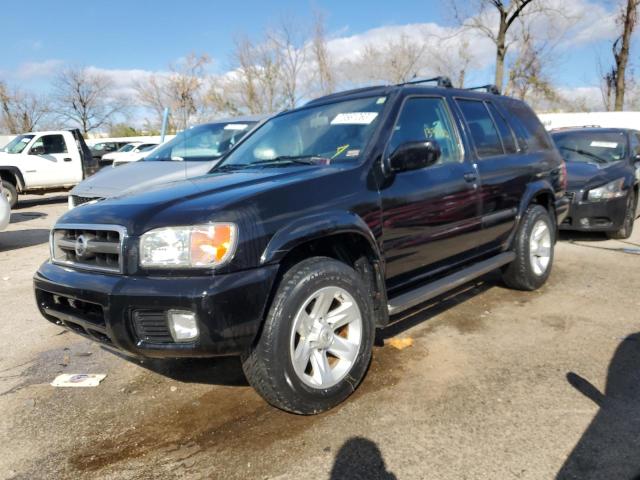 JN8DR09Y13W817841 - 2003 NISSAN PATHFINDER LE შავი ფოტო 1