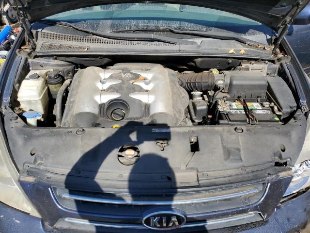 KNDMB233876166724 - 2007 KIA SEDONA EX BLUE photo 12