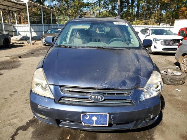 KNDMB233876166724 - 2007 KIA SEDONA EX BLUE photo 5