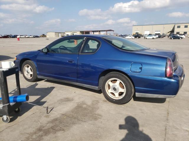 2G1WW12E839130232 - 2003 CHEVROLET MONTE CARL LS BLUE photo 2