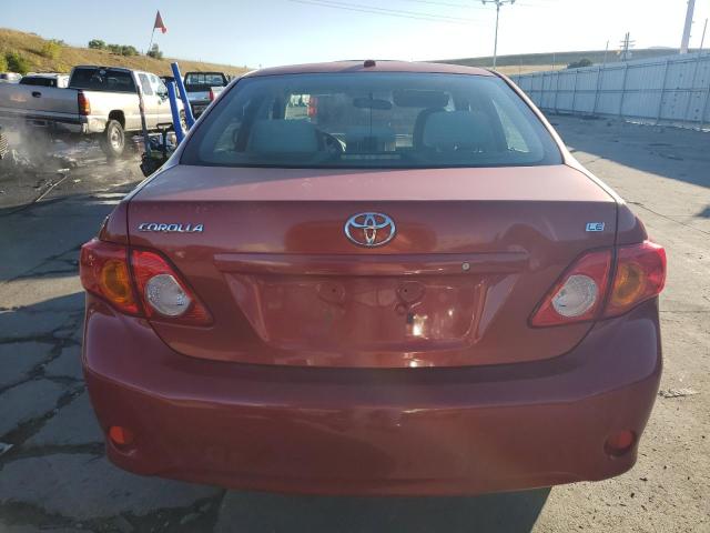 JTDBU4EE6A9115238 - 2010 TOYOTA COROLLA BASE RED photo 6