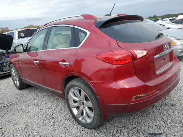 JNKAJ09E78M304056 - 2008 INFINITI EX35 BASE RED photo 2