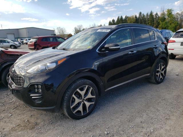 KNDPRCA62J7369301 - 2018 KIA SPORTAGE SX BLACK photo 1