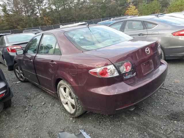 1YVHP80C985M07962 - 2008 MAZDA MAZDA6 I MAROON photo 2