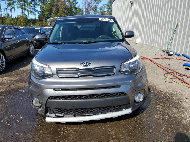 KNDJP3A52K7669439 - 2019 KIA SOUL + GRAY photo 5