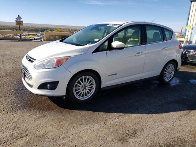 1FADP5BU0FL117052 - 2015 FORD C-MAX SEL WHITE photo 1