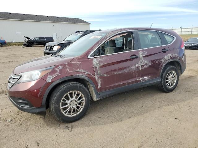 5J6RM4H30DL052616 - 2013 HONDA CR-V LX MAROON photo 1