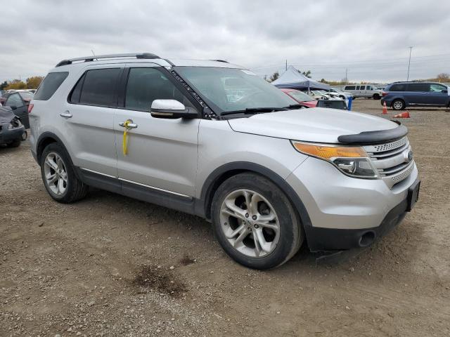 1FMHK8F83BGA83972 - 2011 FORD EXPLORER LIMITED SILVER photo 4